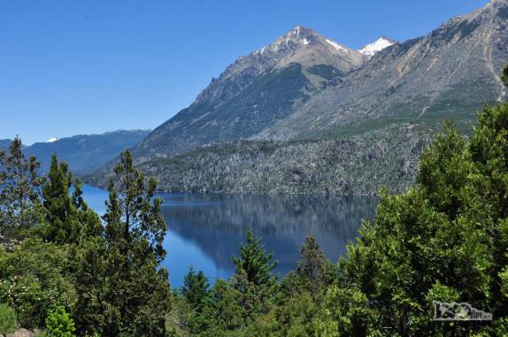 As paisagens maravilhosas da patagônia andina argentina, na Ruta 40, região de El Bolsón